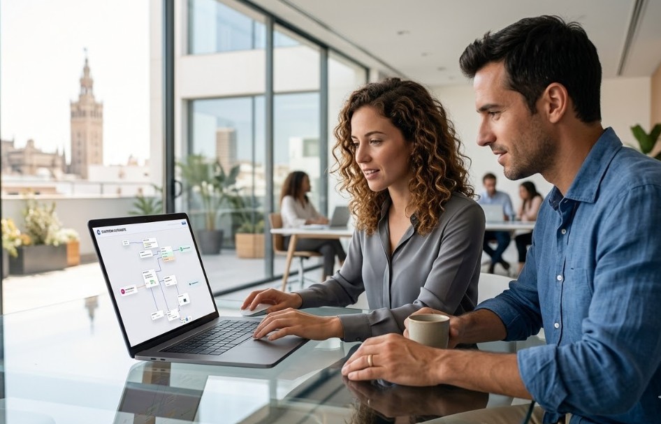 implementación de chatbots con Inteligencia artificial en Sevilla para pymes