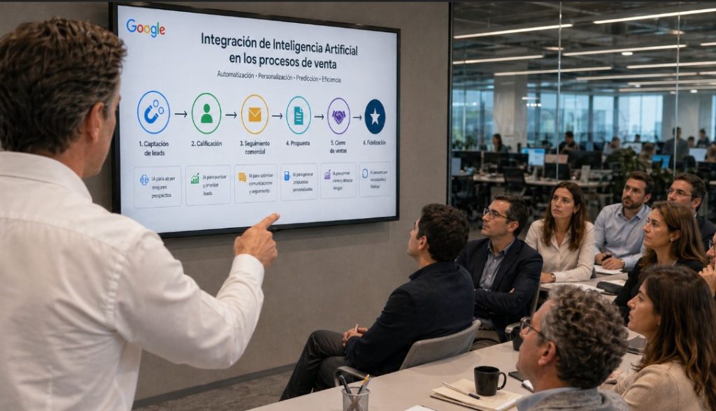 curso de integración de inteligencia artificial para equipos comerciales en sevilla