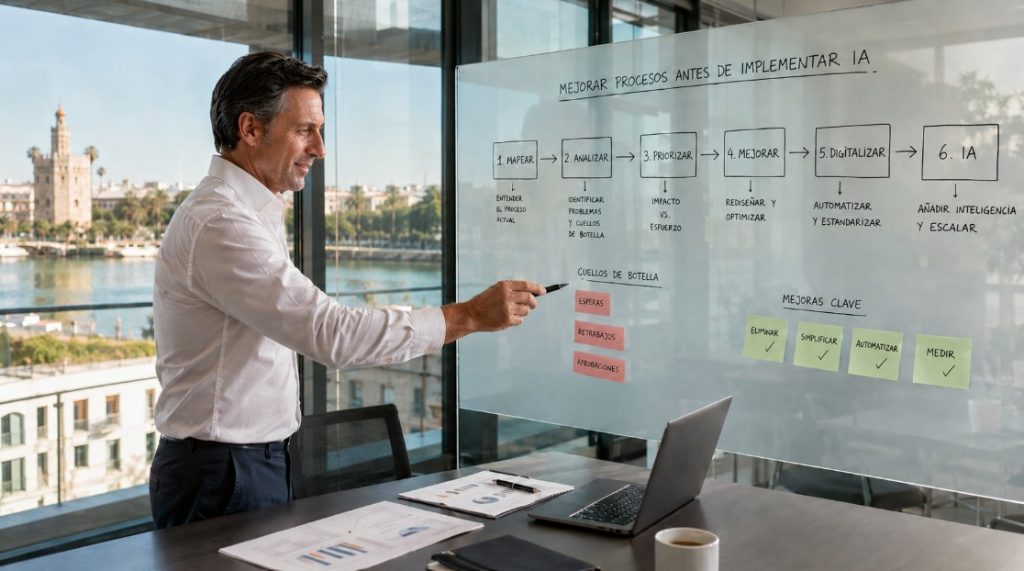 como mejorar la organización de tu empresa en Sevilla con inteligencia artificial